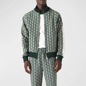 Lacoste Men's Monogram-Print Sweatshirt And Sweatpants